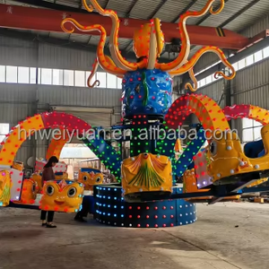 Manège Attractions de Fête <span class=keywords><strong>Foraine</strong></span> : Grand Octopus Volant pour Parc d'Attractions Extérieur, Manège Rotatif à Thème, Vente - Product Image 2