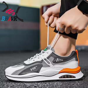 Venta Directa de Fábrica, Zapatos Deportivos Casuales para Hombre, Parte Superior de Malla Transpirable, Ligeros, Antideslizantes, para Primavera, Verano y Otoño - Product Image 3