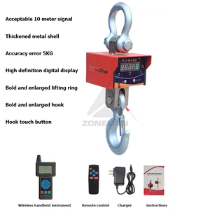<span class=keywords><strong>Salter</strong></span> de fundición a presión de aluminio profesional 500kg 1000kg Escala de grúa electrónica digital colgante - Product Image 2