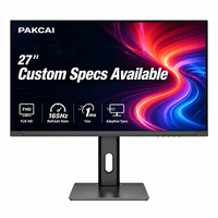 Moniteur LED IPS Gamer personnalisé de 24, 27, 32, 34, 49 pouces, 1K, 2K, 4K, 5K, 165 Hz, 1 ms, pour le jeu