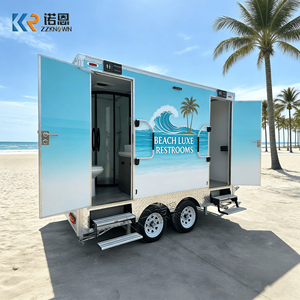 Remolque de Baño Móvil VIP Portátil con Encimera de Mármol para Retiro Ejecutivo y Reuniones al Aire Libre - Product Image 6