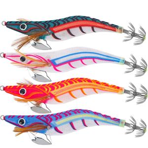 SQUID KING 3.5L lumineux bois crevettes calmar crochet 3.0 2.5 No. <span class=keywords><strong>Torrent</strong></span> eau profonde ABS plastique plomb bandeau anneau perle pêche basse - Product Image 1