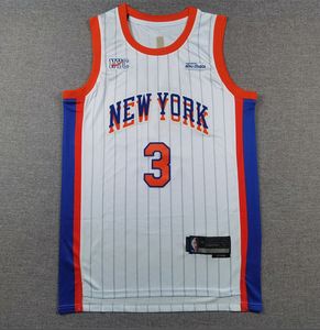 2025 Hoge Kwaliteit New York Basketbal Borduurwerk Jersey Beroemde Speler Brunson 11 Gestikte Trui Voor Volwassen Mannen - Product Image 3