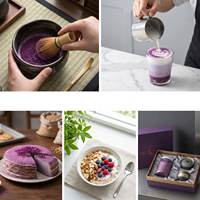 Poudre d'igname violette premium - Poudre d'ube 100% pure et naturelle pour la pâtisserie et les smoothies