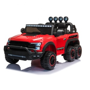 Il più nuovo giro a 6 ruote di potenza su auto auto elettrica a 4 posti per bambini 24v auto elettrica a batteria per bambini di grandi dimensioni - Product Image 1