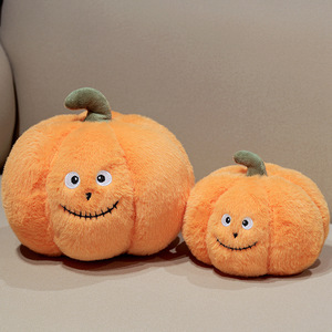Sombrero de <span class=keywords><strong>bruja</strong></span> divertido transfronterizo al por mayor almohada de calabaza muñeco de peluche de algodón para decoración de regalo de Halloween - Product Image 3