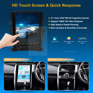 Autoradio Android 12,1 pouces pour Toyota Rezi/Mark 2011- Écran tactile IPS Lecteur multimédia avec CarPlay sans fil DSP Audio - Product Image 2