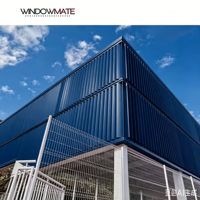 Volet en alliage d'aluminium durable pour façade murale extérieure, ventilation décorative, pare-soleil, imperméable et léger