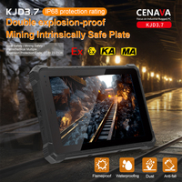 Tablette robuste Cenava A10ST avec certification Atex, Android 13, Wifi, avec carte SIM, 1000 nits, lisible en plein soleil, prise en charge du travail en extérieur