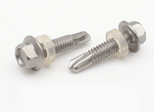 M4.8 <span class=keywords><strong>Tek</strong></span> 304 thép không gỉ 7504k Hex đầu tự khoan vít - Product Image 6