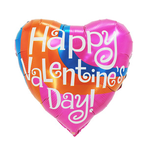 Cross-Border for 18inch Single Heart English Valentine's Day Qixi Festival <strong>Aluminum</strong> <strong>Foil</strong> <strong>Balloon</strong> Wedding Party Decoration - Product Image 5