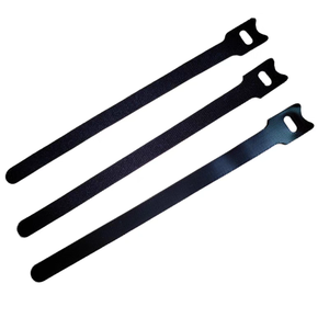 Регулируемые 200 мм нейлоновые спина к спине крюк и петля кабельные ремни - Product Image 4