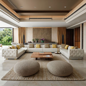 Cina Nuovo Design di Alta Qualità del Tessuto Moderno Bella Casa Casa Villa Soggiorno Divani Set Divano - Product Image 1