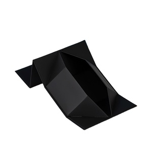 Biểu Tượng Tùy Chỉnh Sang Trọng <span class=keywords><strong>Handmade</strong></span> Mỹ Phẩm Từ Nam Châm Màu Đen Hộp Giấy Từ Đóng Cửa Quà Tặng Gấp Hộp Đồ Trang Sức Bao Bì Hộp - Product Image 1