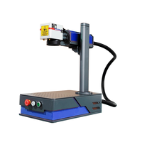 Machine de marquage et de gravure laser à fibre portable mini de bureau OEM ODM, prix d'usine, personnalisée 20W 30W 50W 60W, JPT M7 MOPA