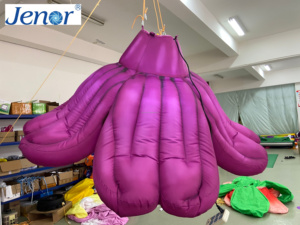 Mascottes de fleurs gonflables utilisées pour le thème d'<span class=keywords><strong>Alice</strong></span> <span class=keywords><strong>au</strong></span> <span class=keywords><strong>pays</strong></span> <span class=keywords><strong>des</strong></span> <span class=keywords><strong>merveilles</strong></span>, ainsi que pour les décorations publicitaires de scène de jardin. - Product Image 5