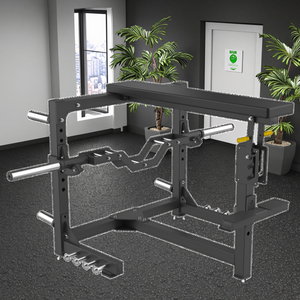 Chất lượng cao Thiết bị tập thể dục sức mạnh hàng băng ghế dự bị cánh tay cứng kéo phòng tập thể dục huấn luyện viên chèo băng ghế nằm Barbell Hàng - Product Image 2