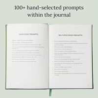 Journal de Gratitude Quotidien 2026 – Agenda A5 Non Daté avec Couverture en Cuir, Papier 100g/m², Couverture Rigide – Réflexion sur le Bonheur et l'Autosoins pour Femmes et Hommes