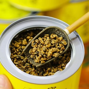 Té Negro de Yunnan Dianhong Sibao Aguja de Oro Pagoda Caracol Dorado Bola de Dragón Té Orgánico a Granel Nuevo 250g Ceremonia del Té - Product Image 2