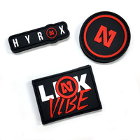 Patchs en PVC souple 2D/3D personnalisés avec votre logo, écologiques, en forme d'alphabet/coeur, pour chapeaux et vêtements – Vente en gros OEM