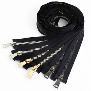 Veste en duvet en gros, <span class=keywords><strong>fermeture</strong></span> éclair à deux sens, <span class=keywords><strong>fermeture</strong></span> éclair séparée à <span class=keywords><strong>double</strong></span> <span class=keywords><strong>curseur</strong></span>, <span class=keywords><strong>fermeture</strong></span> éclair en métal à extrémité ouverte # 8 - Product Image 6