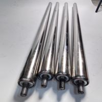 Rouleau de convoyeur industriel en acier à double pignon, neuf, vente en gros d'usine, personnalisable pour hôtels, avec garantie de 2 ans