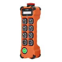 Télécommande radio industrielle Henjel H208 à 8 boutons, double vitesse, pour palan à chaîne et grue