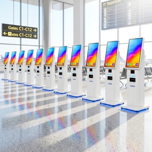 Kiosques de services publics efficaces WUXIN 21,5 pouces, terminaux de libre-service, renouvellement d'identité et demandes de permis, scanner de passeport - Product Image 3