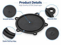 Diaphragme en caoutchouc EPDM moulé sur mesure pour vanne et pompe à eau