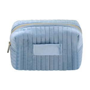 कस्टम लोगो मिनी मेकअप बैग लक्जरी यात्रा शौचालय सामान सामान की अंगूठी नेकलेस भंडारण मखमली गहने बैग - Product Image 3