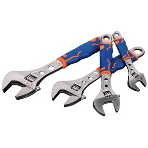 <span class=keywords><strong>Clé</strong></span> <span class=keywords><strong>à</strong></span> molette réglable multi-usages en acier au carbone de haute qualité, poignée en caoutchouc bicolore, <span class=keywords><strong>clé</strong></span> <span class=keywords><strong>à</strong></span> molette réglable de 8 pouces, fabricant - Product Image 1