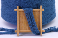 60% Coton 40% Acrylique Bulked Yarn | Fil texturé High-Loft pour chandails | 2/16S