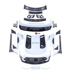 Kit de carrocería de fibra de carbono FRP mejorado para <span class=keywords><strong>Mercedes</strong></span>-Benz AMG GT GTC GTS <span class=keywords><strong>GTR</strong></span> a <span class=keywords><strong>Black</strong></span> <span class=keywords><strong>Series</strong></span> BS, kit de carrocería ancha - Product Image 1
