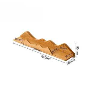 Mountain Outline Wall <b>Shelf</b> Nordic Style Solid Wood Wall <b>Rack</b> For Bedroom Living Room Display Storage - Product Image 5