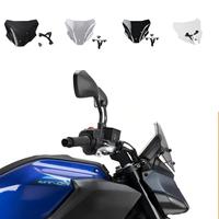 Pare-brise avant modifié pour moto avec support pour Yamaha MT-07 2025, Accessoires moto