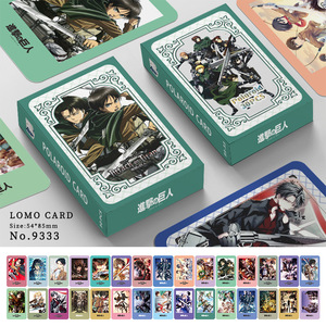 30 PCS/SET 2 Estilos Shingeki No <span class=keywords><strong>Kyojin</strong></span> Recoger Decoración Foto <span class=keywords><strong>Anime</strong></span> Lomo Tarjeta Mini Postal - Product Image 2