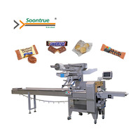 Aensoontrue SZ580 — équipement d'emballage multifonction entièrement automatique, machine pour emballer du pain, des biscuits et du chocolat, pour les aliments