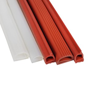 Silicone e-loại chịu nhiệt độ cao hấp lò nắp chống thấm nước dày đặc cao su chống sốc niêm phong dải - Product Image 1