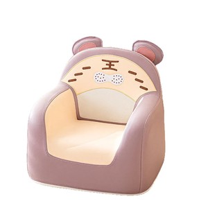 Canapé pour enfants, chaise en tissu doux au design de dessin animé, pour enfants de 2 ans et plus, avec accoudoirs, rembourrage en mousse à haute élasticité - Product Image 5