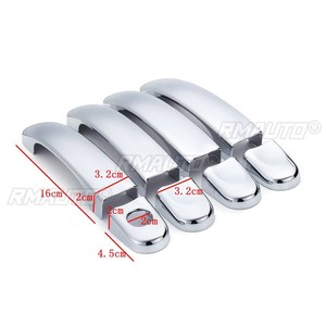 8 piezas de cubiertas de manijas de puerta cromadas ABS para VW Touran/Caddy/Multivan 2003 2004 2005 2006 2007 2008 2009 2010 2011 2012 2013 - Product Image 6