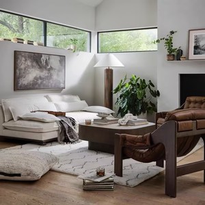 Sáng Tạo Thời Trung Cổ rắn gỗ đơn da sofa cho nhà văn phòng bar phòng khách ban công phòng ngủ phong cách Bắc Âu phòng chờ ghế - Product Image 2