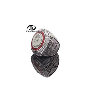 Desain Cincin sendiri dengan logo mobil ANDA perak dan emas plating softball USSSA kustom dibuat cincin kejuaraan kecil - Product Image 1