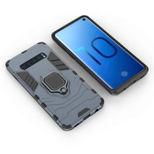 Funda de teléfono móvil con soporte de anillo a prueba de golpes para Samsung A13 A34 a73 J4 <span class=keywords><strong>J6</strong></span> Plus A2 Core Note10 Lite M60S - Product Image 6