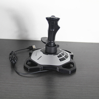 Rotation brillant titane aile II extrême 3D PRO vol Simulation jeu Joystick Joystick