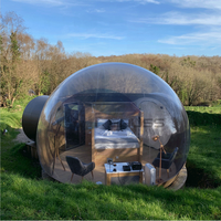Tente dôme à bulles, hôtel gonflable, tente de glamping, tente à bulles transparente, tente de camping gonflable, rassemblements en plein air, événements