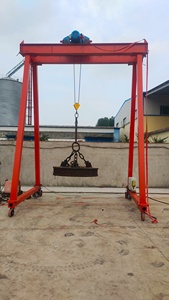 رافعة جسرية متنقلة قابلة للتخصيص بأربع عجلات (-طن/3 طن/6 طن) - Product Image 4