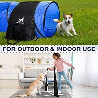 Spaß und einfache Outdoor-Agility-Trainings geräte Premium-Nylon-Hunde hindernis kurse für das Haustier training