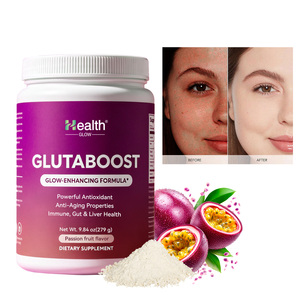 Poudre de glutathion hydrosoluble en gros pour blanchiment et éclaircissement de la peau, supplément OEM, marque privée, usine GMP, personnalisation en vrac - Product Image 1