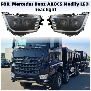 Phares LED en gros <span class=keywords><strong>de</strong></span> <span class=keywords><strong>l</strong></span>'usine HUAFUXING pour Mercedes Benz Actros Axor Arocs Atego – Ensemble <span class=keywords><strong>de</strong></span> phares <span class=keywords><strong>de</strong></span> camion européen pour mise à niveau - Product Image 5