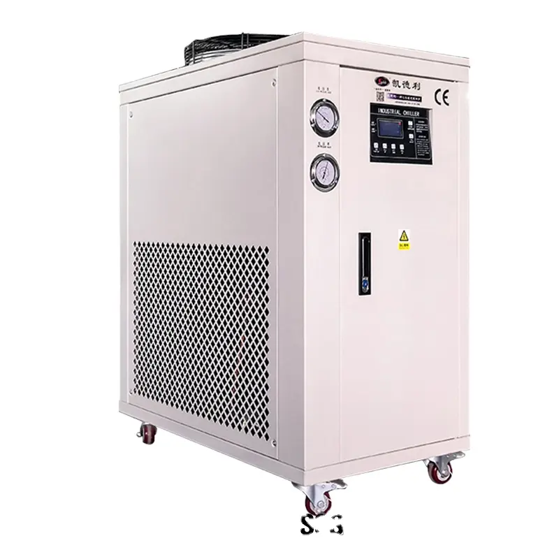 Kaydeli 10kw एयर कूल्ड औद्योगिक प्रशीतन पानी ठंडा चिलर 3hp